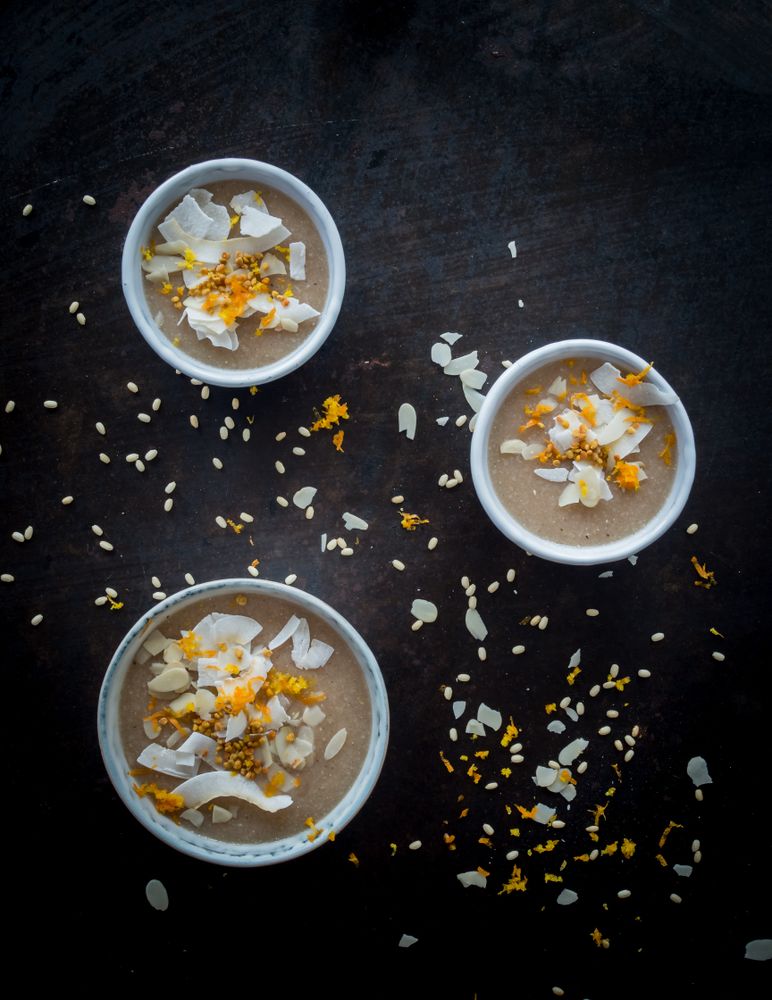 Rezeptbild: MEGHLI, MEIN LIBANESISCHER REISPUDDING.