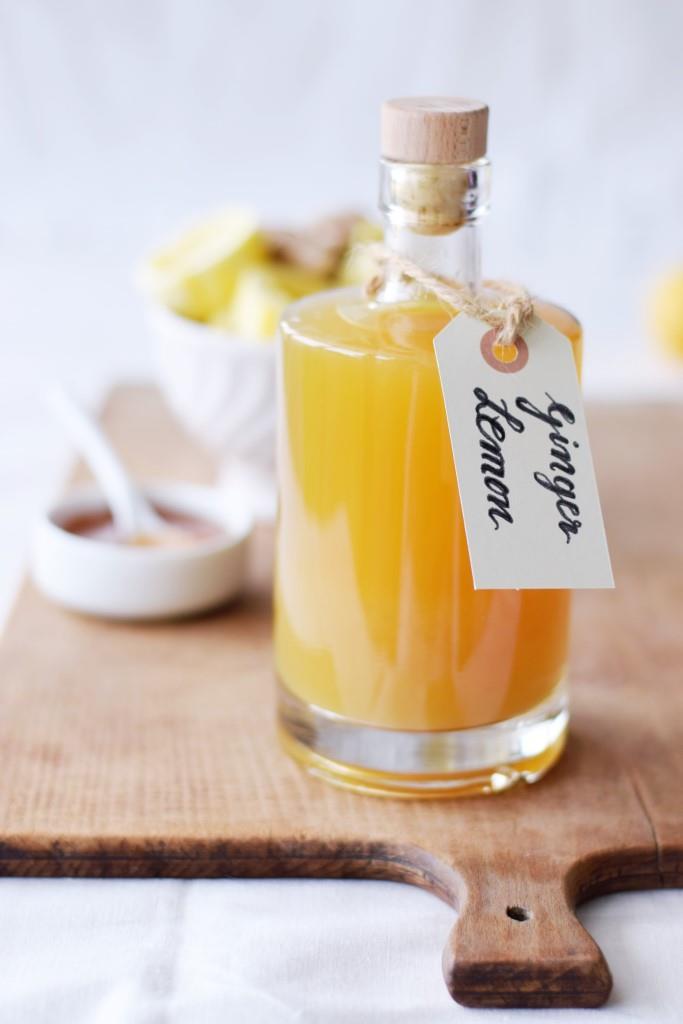 Rezeptbild: Tschüss Erkältung! Ingwer-Zitronen-Honig-Sirup (ohne Entsafter und Thermomix)
