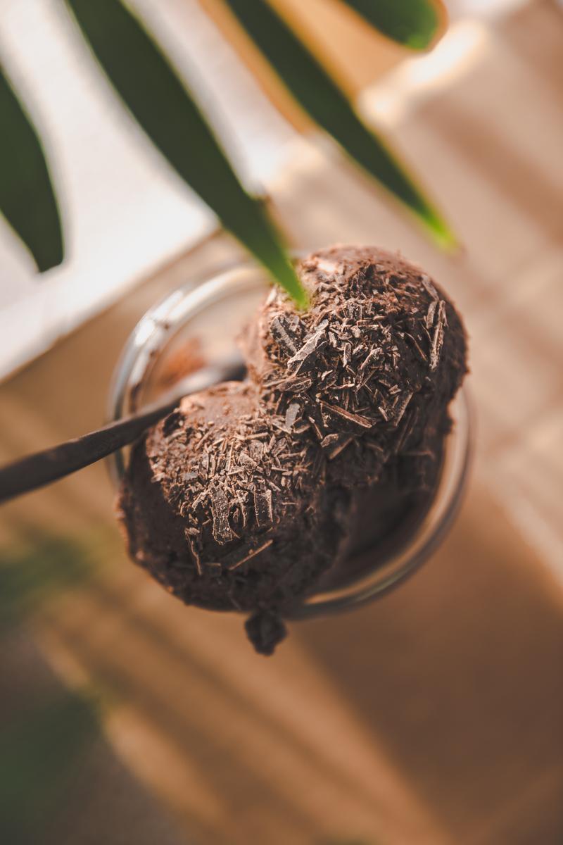 Rezeptbild: Veganer Kokos Brownie Cookie Dough