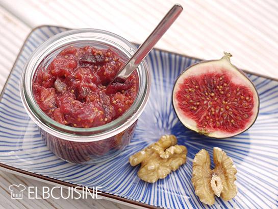 Rezeptbild: Feigen-Walnuss-Marmelade aus Valentina’s Küche