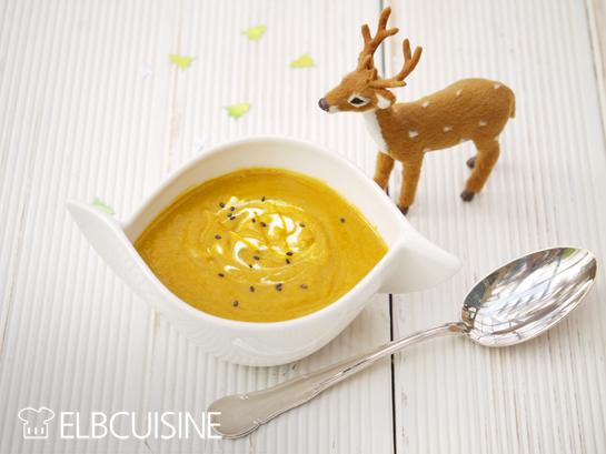 Rezeptbild: Möhren-Lebkuchen-Suppe – Weihnachten rückt näher…