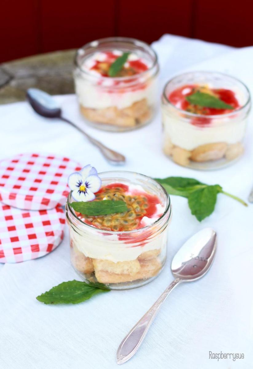 Rezeptbild: Sommer-Tiramisu mit Maracuja