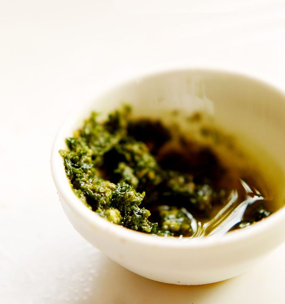 Rezeptbild: Pesto alla Genovese – hausgemachtes Basilikum-Pesto