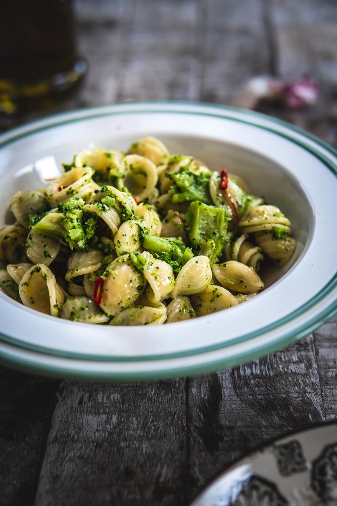 Rezeptbild: Falsche Orecchiette con cime di rapa