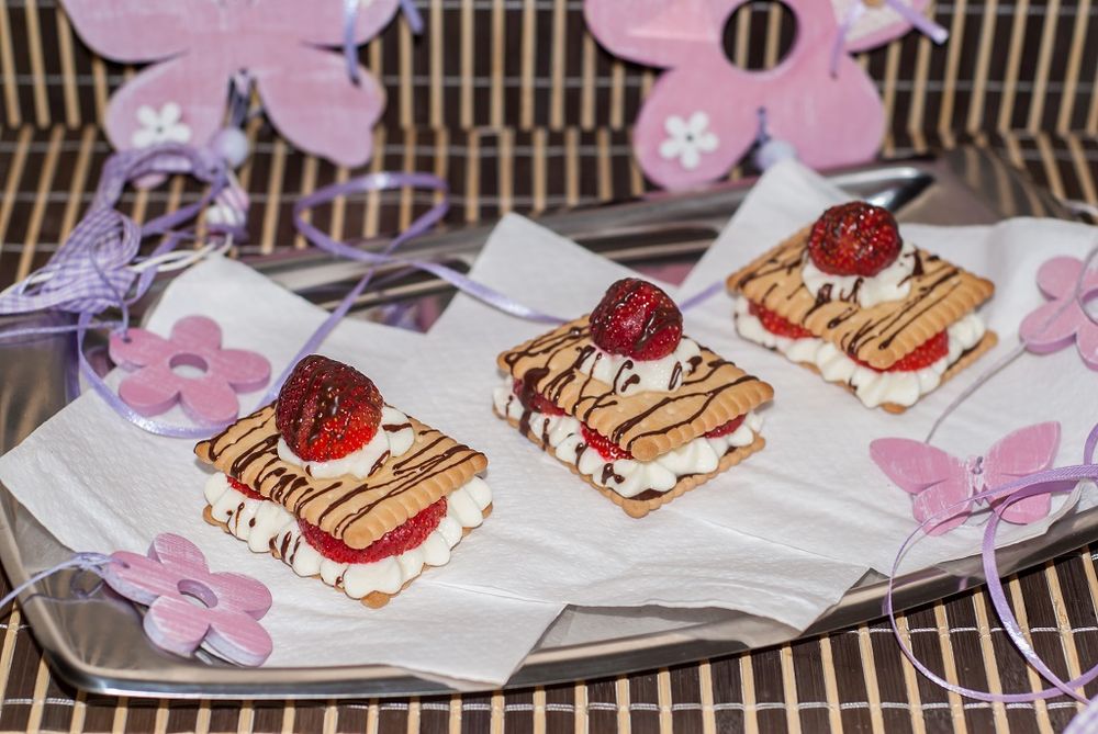 Rezeptbild: Butterkeks Sandwich