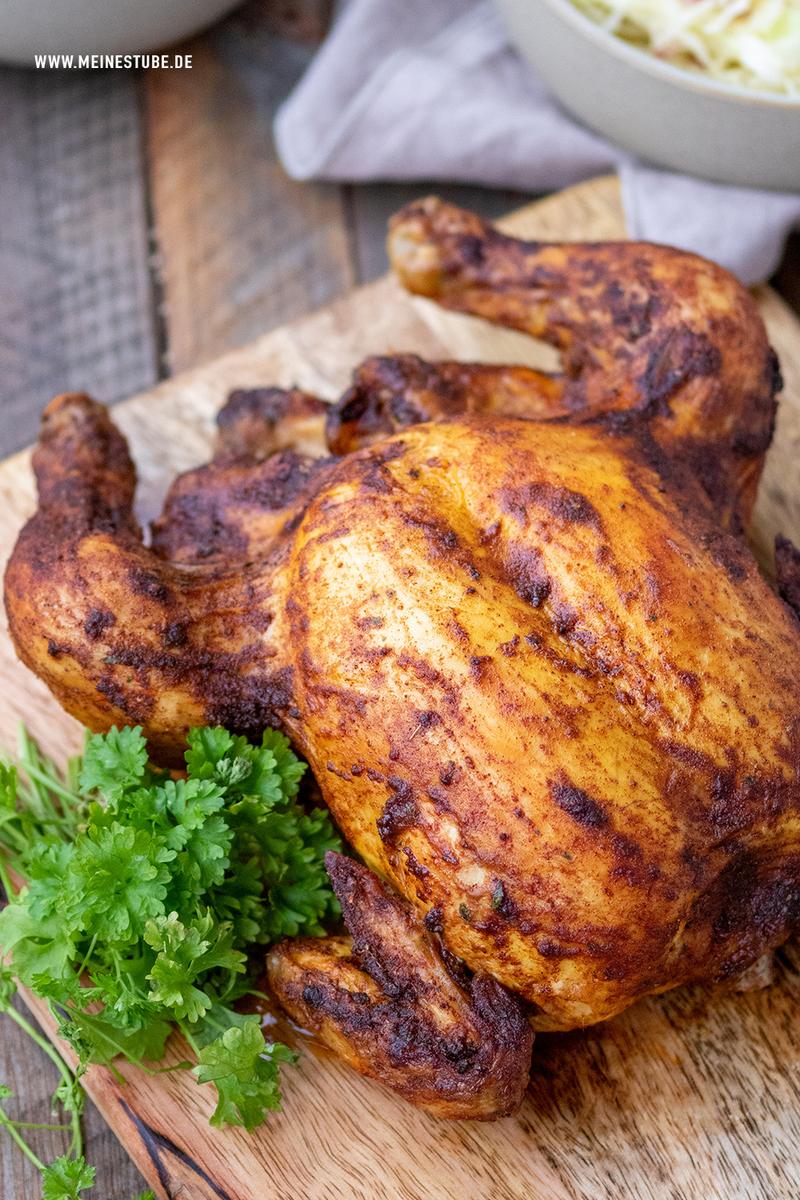 Rezeptbild: Maishähnchen im Backofen