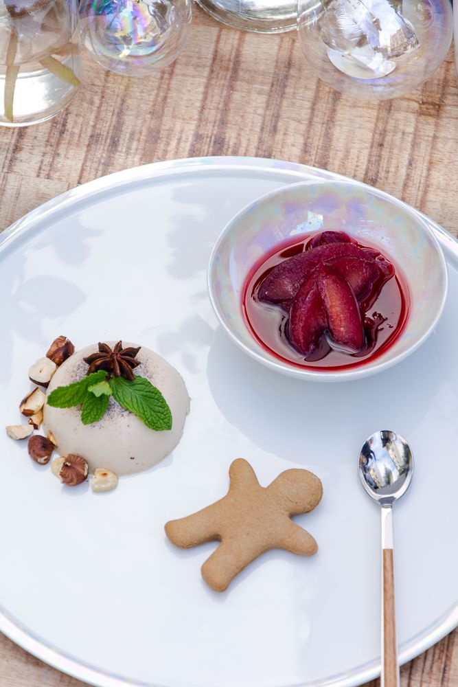 Rezeptbild: Lebkuchen Panna Cotta