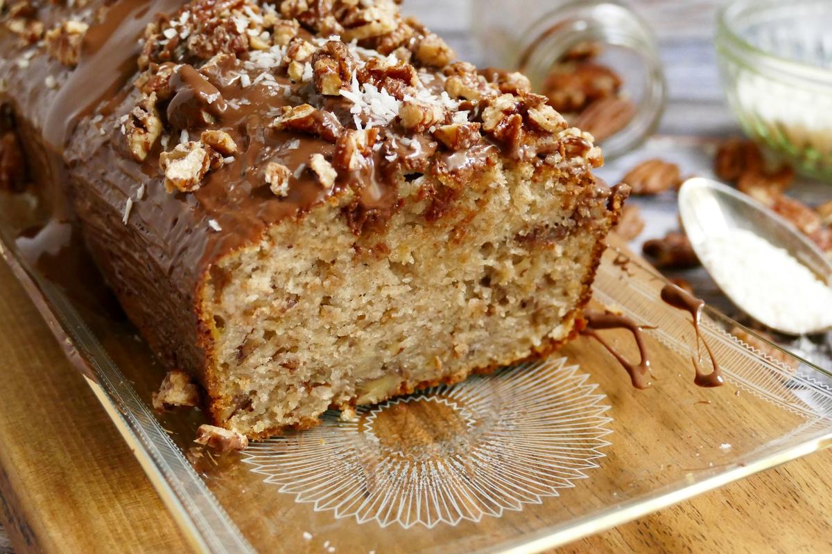 Rezeptbild: Bananen-Pekannuss-Kuchen