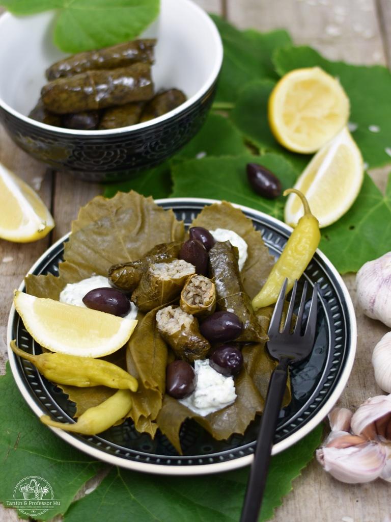 Rezeptbild: Gefüllte Weinblätter mit Sumach & Dill