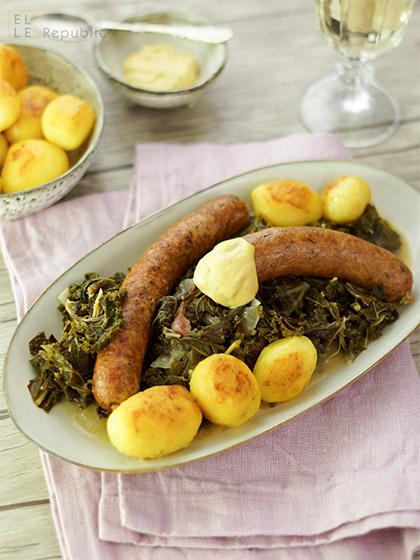 Rezeptbild: Grünkohl mit Pinkel