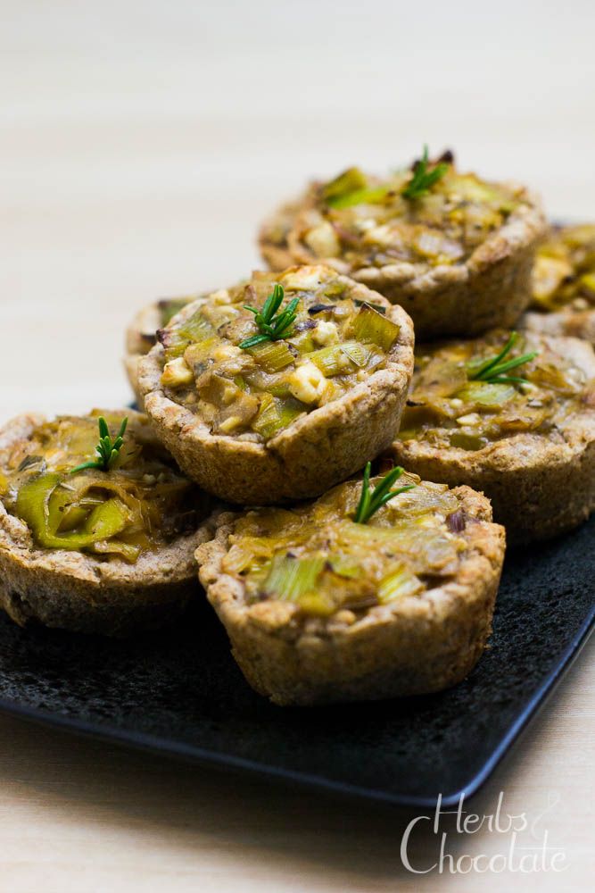 Rezeptbild: Mini-Lauch-Quiches mit Feta