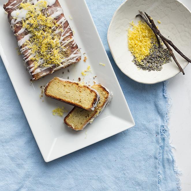 Rezeptbild: Zitronen-Lavendel-Kuchen
