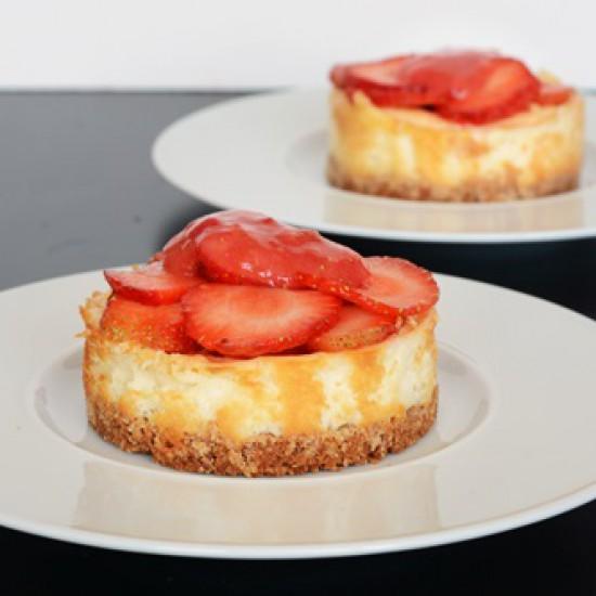 Rezeptbild: Kleine Cheesecakes
