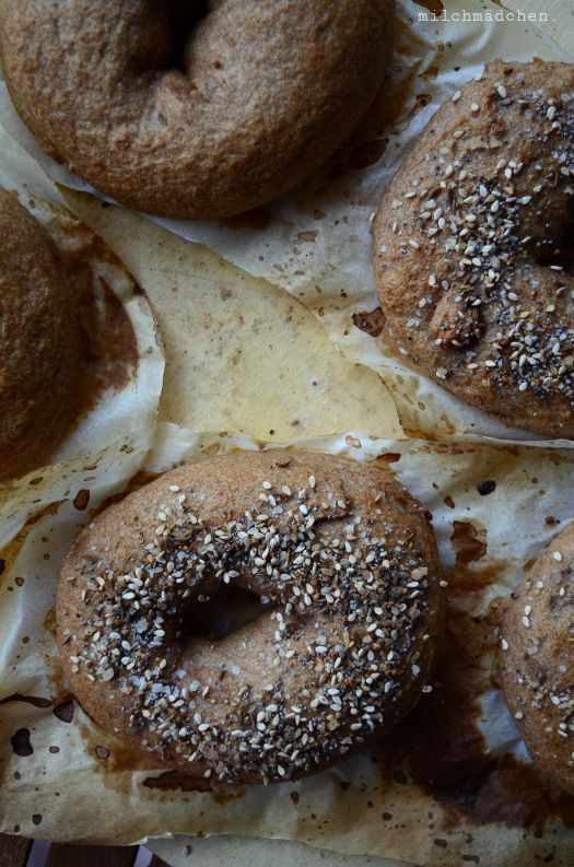 Rezeptbild: Whole Grain Sourdough Bagels