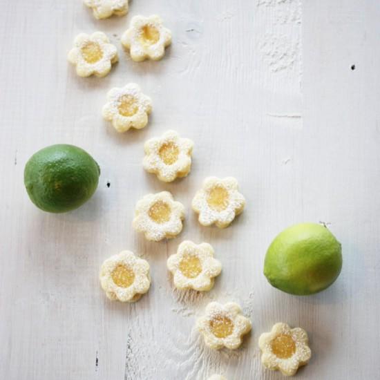 Rezeptbild: Lemon Curd Blümchen