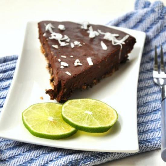 Rezeptbild: Dunkler Key Lime Pie