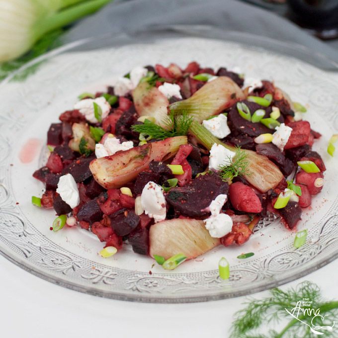 Rezeptbild: Fenchelsalat mit roter Bete