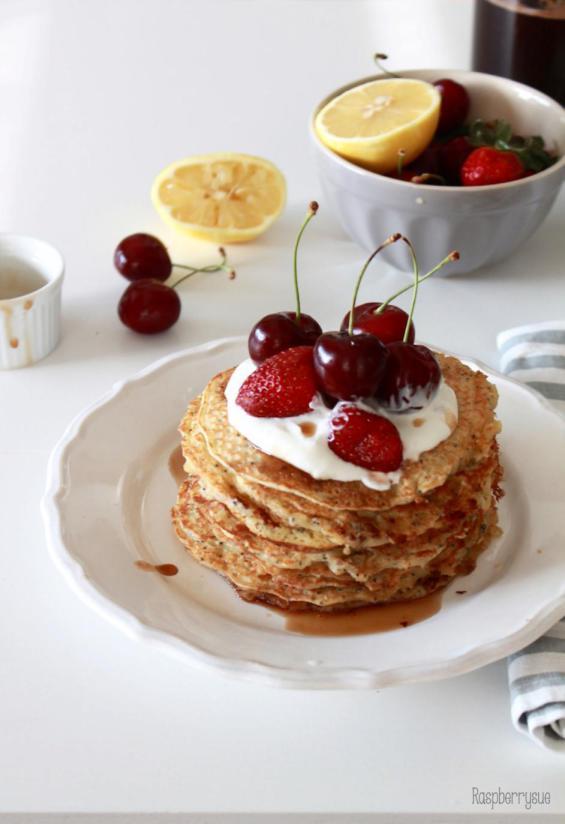 Rezeptbild: Lemon Poppyseed Pancakes