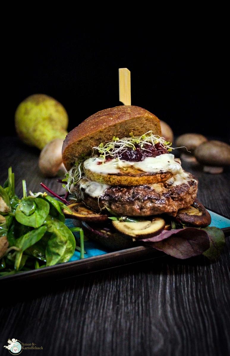Rezeptbild: Schimmliger Wildschweinburger