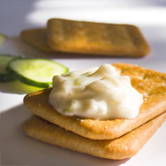 Rezeptbild: Birne-Gurken-Dip