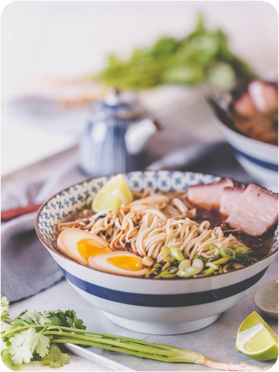 Rezeptbild: Tonkotsu-Ramen mit Ajitsuke Tamago und Chāshu