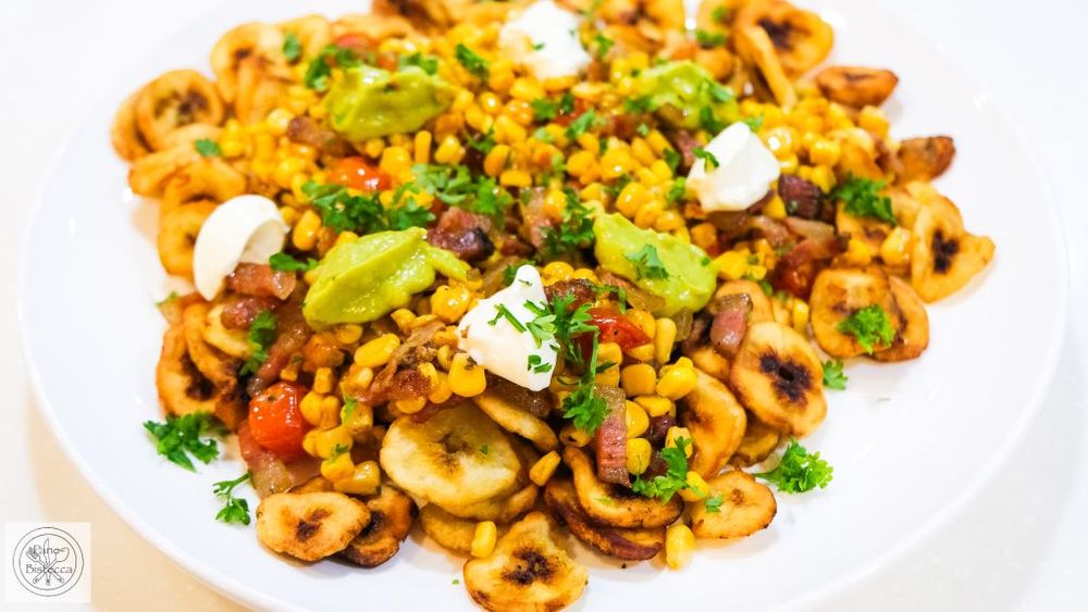 Rezeptbild: Plantain Nachos Overload