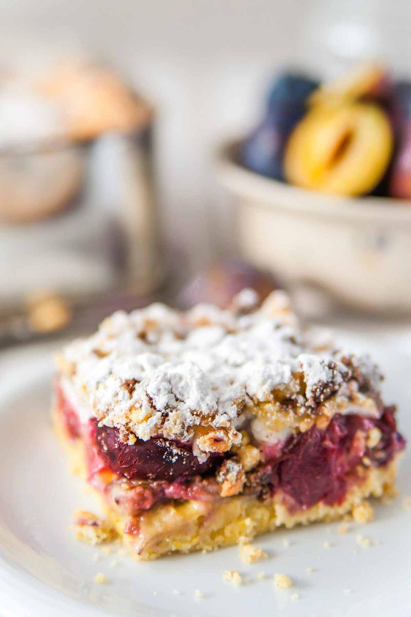 Rezeptbild: Zwetschgenkuchen vom Blech mit Baiser