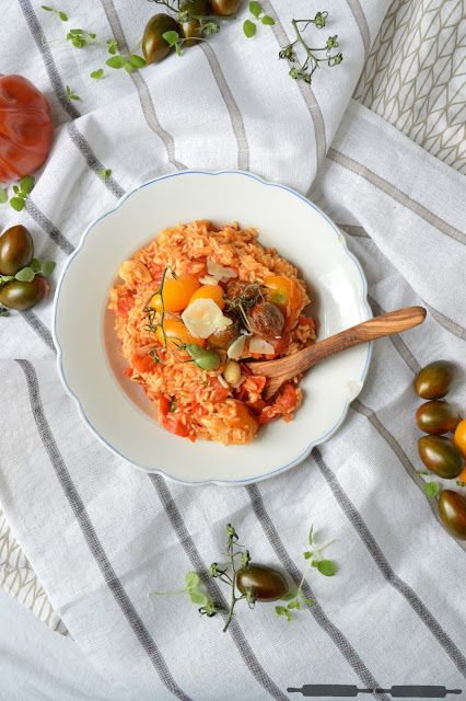 Rezeptbild: Risotto mit Tomaten der Saison
