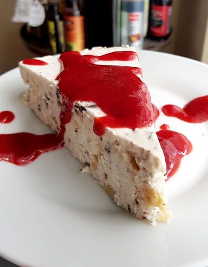 Rezeptbild: Eissplitter-Torte, Grillage, ohne Eismaschine