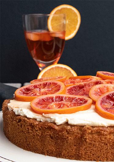 Rezeptbild: Aperitivo-Spritz-Kuchen