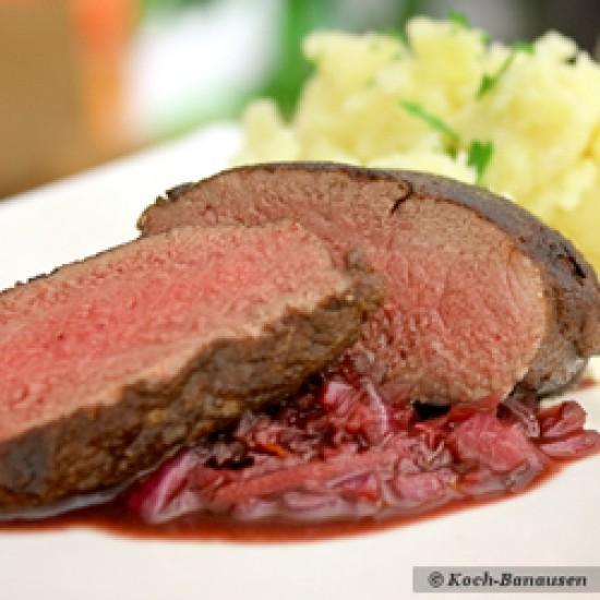 Rezeptbild: Rehmedaillons mit Wintergewürzen