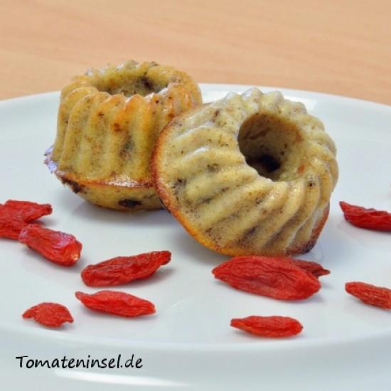 Rezeptbild: Goji-Amarettini-Schoko-Gugl