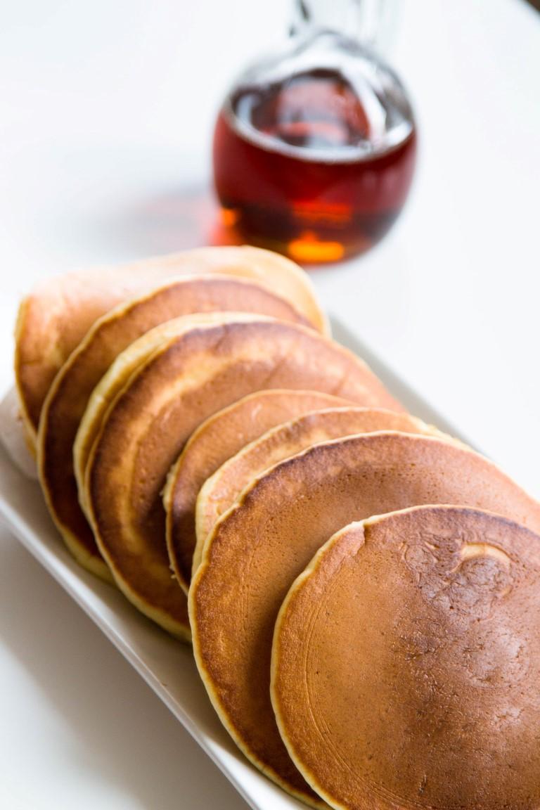 Rezeptbild: Pancakes mit Kefir Teig