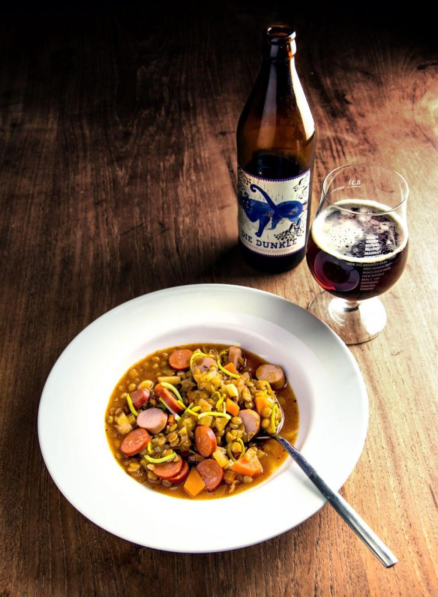Rezeptbild: Schwäbischer Linseneintopf