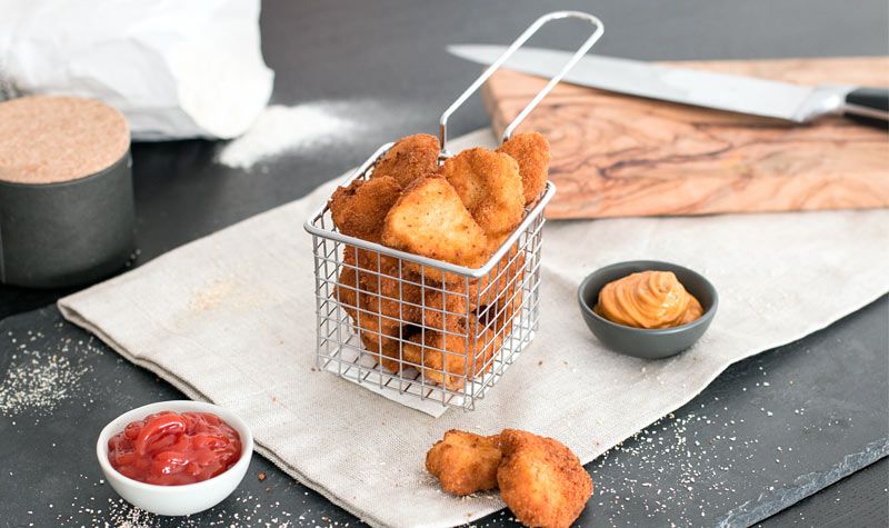 Rezeptbild: Selbstgemachte Chicken-Nuggets