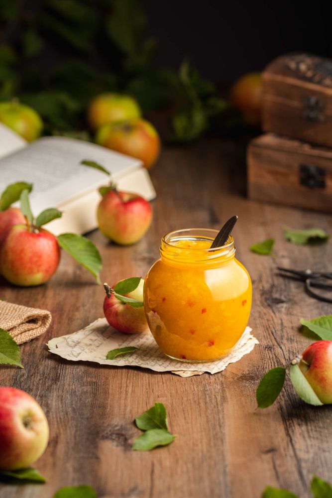 Rezeptbild: Süß-pikantes Apfel Chutney mit Chili