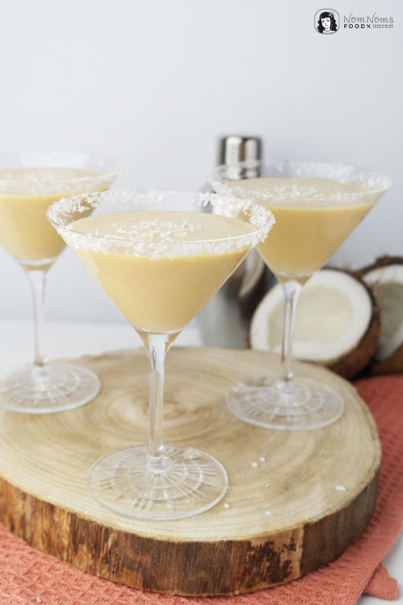 Rezeptbild: Amarula Kokosnuss Mango Kuss Cocktail (Werbung) ❤