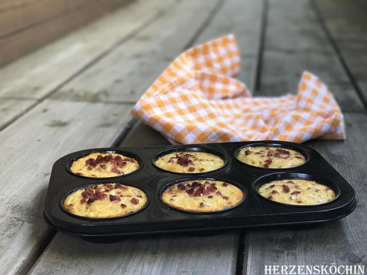 Rezeptbild: Zwiebelkuchen Muffins