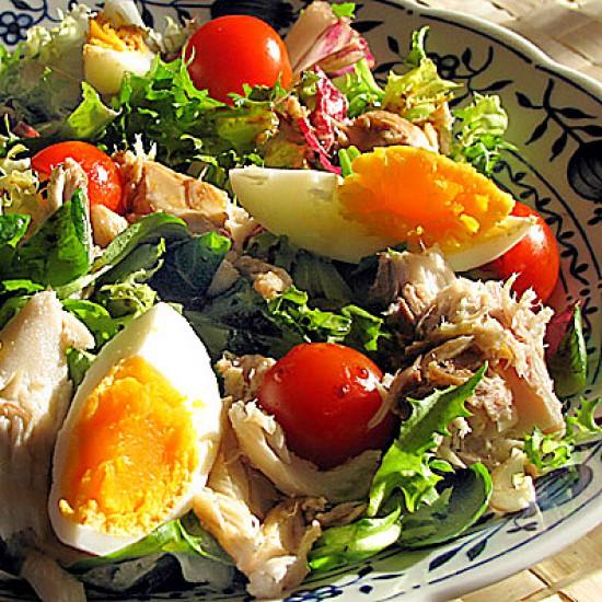 Rezeptbild: Salat Vineta fusion baltisch-französisch
