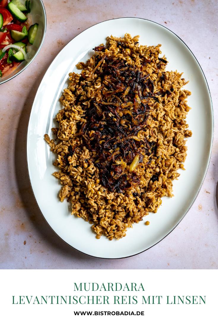 Rezeptbild: Mudardara: Levantinischer Reis mit Linsen und Röstzwiebeln