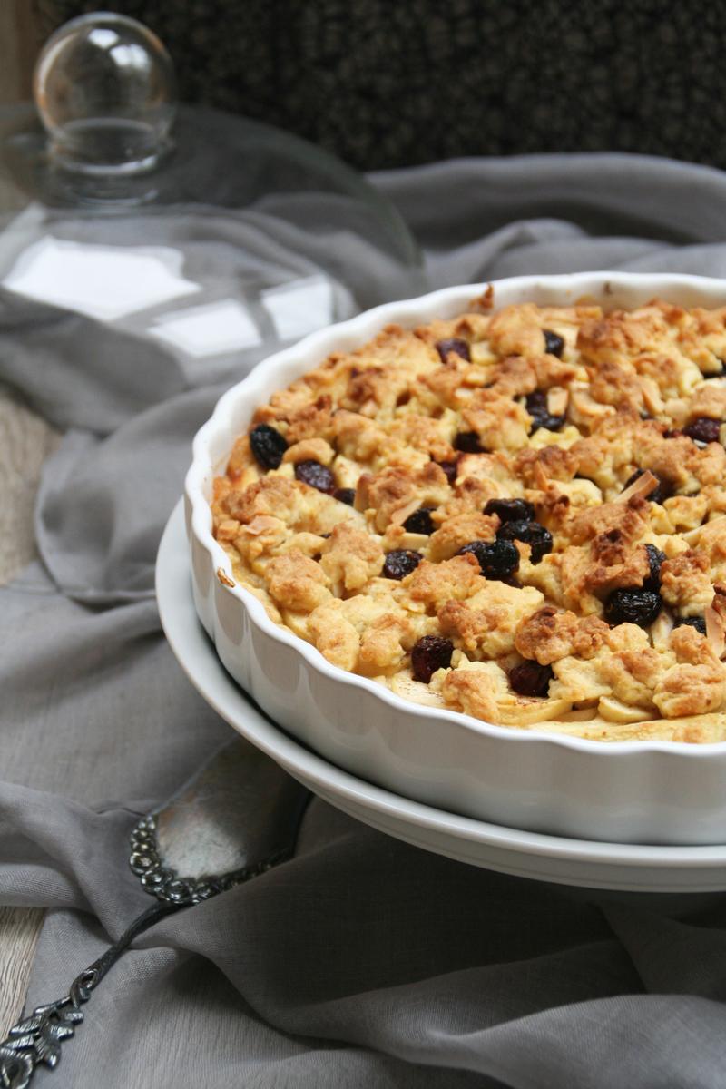 Rezeptbild: Apfel-Käse-Streusel-Tarte