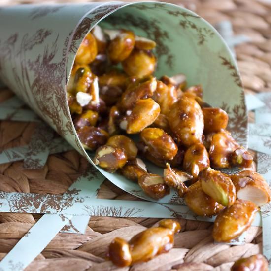 Rezeptbild: Süß-pikante Currynüsse