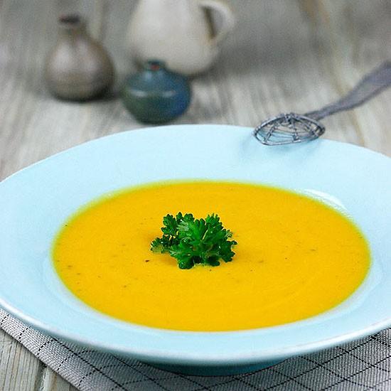 Rezeptbild: Karotten-Ingwer-Suppe
