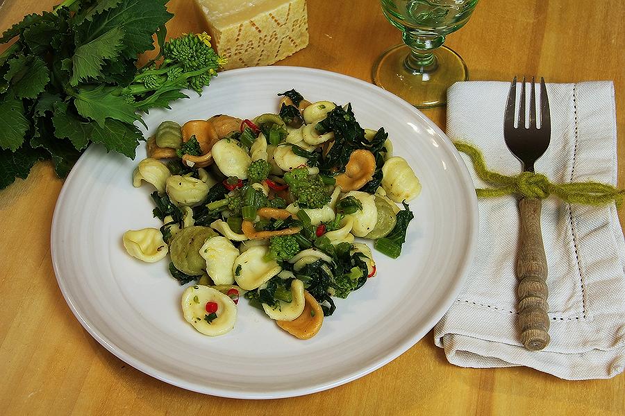 Rezeptbild: Orecchiette mit Cime di Rapa