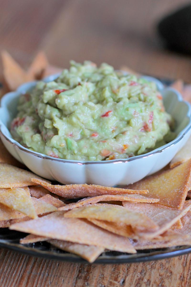 Rezeptbild: Guacamole & Tortillachips