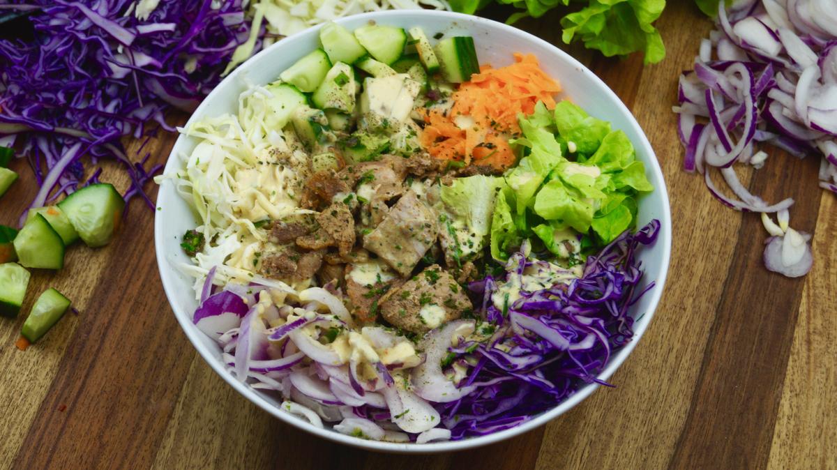 Rezeptbild: Gesunde Döner Bowl