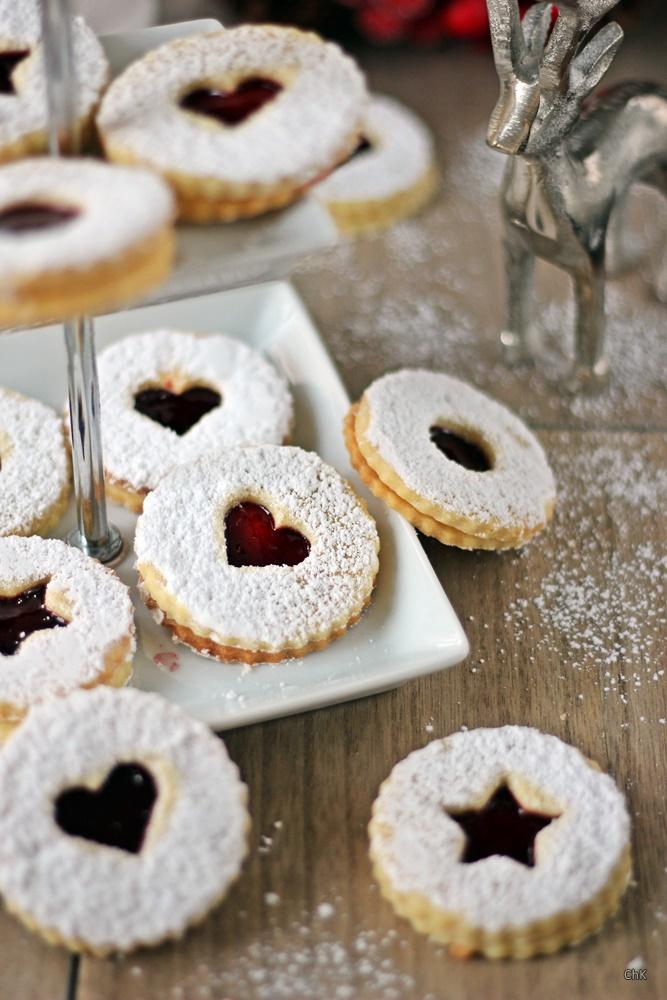 Rezeptbild: Linzer Plätzchen