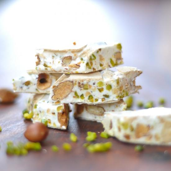 Rezeptbild: Nougat fast wie aus Montélimar