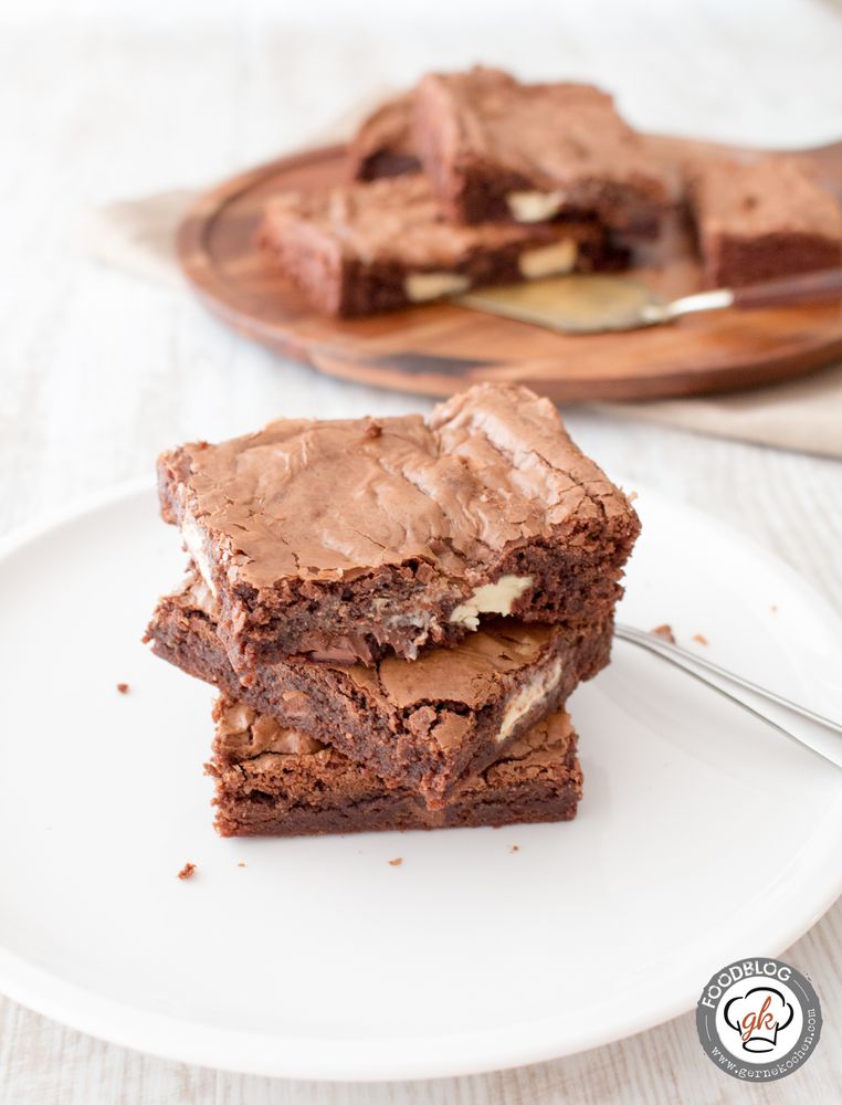 Rezeptbild: Nuss-Nougat Brownies