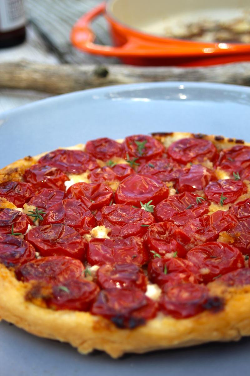 Rezeptbild: Tartin di Ciliegini e Feta